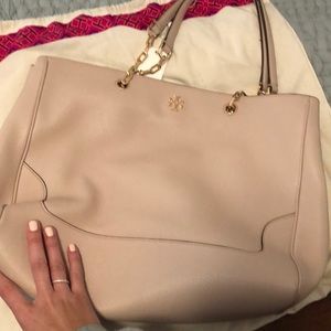 Tory Burch Marsden Pebbled Leather Tote
